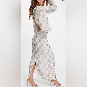 ASOS Edition never been worn two piece set